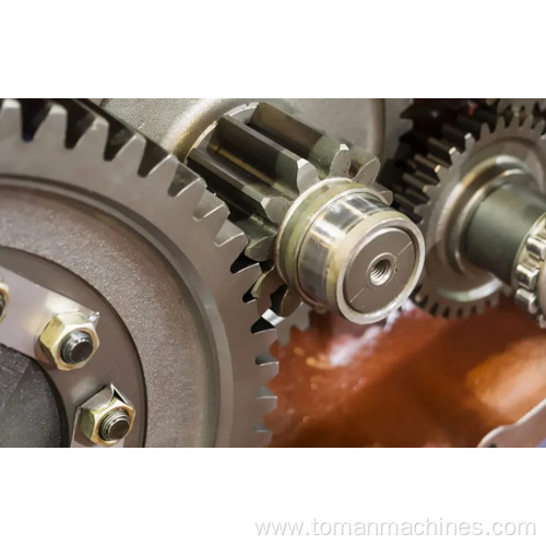 High precision gear hobbing machine for train